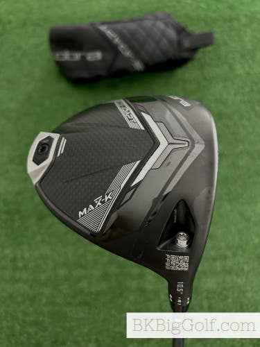 Cobra King DS Adapt Max K 10.5 Driver w Headcover / Stiff