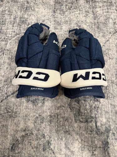 Peen State Hockey CCM HG12 Gloves 14" Pro Stock (Used)