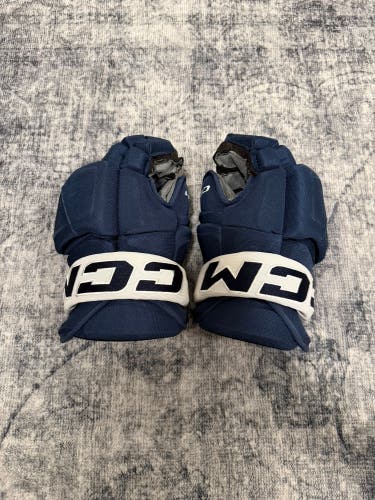 Peen State Hockey CCM HG43SP Gloves 14" Pro Stock (Used)