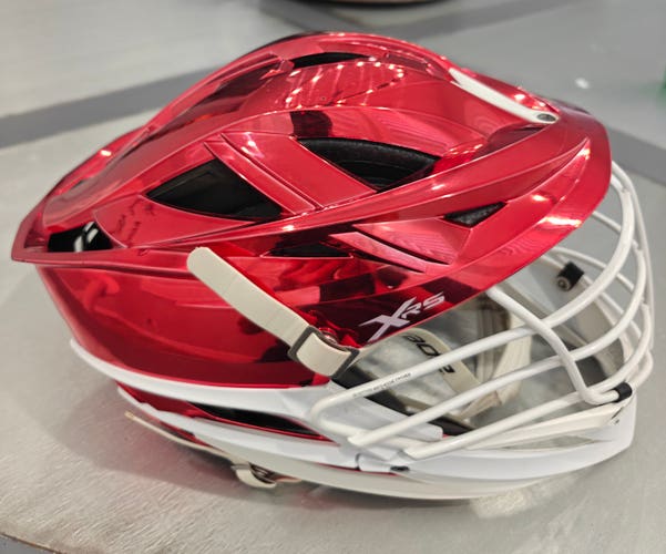 Red Chrome Cascade XRS Helmet (Used)