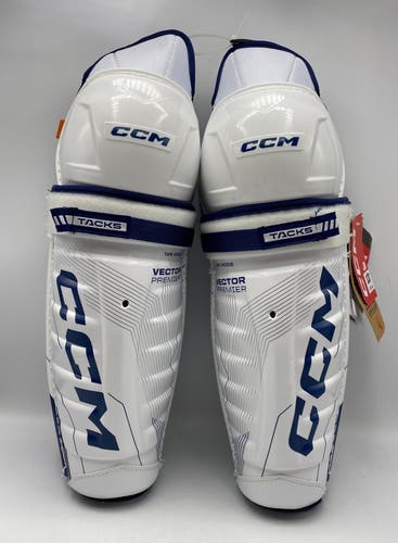 NEW CCM Tacks Vector Premier Shin Guards 13"