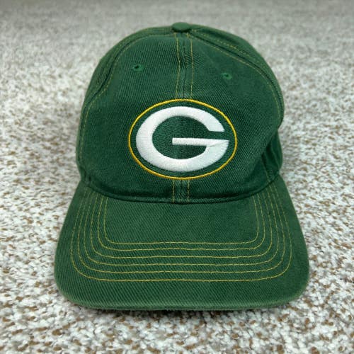 Green Bay Packers Hat Mens OSFA Green Twins Enterprise NFL Football Snapback Cap