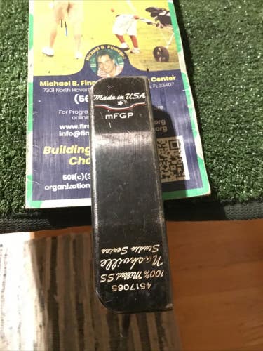 SeeMore Nashville mFGP Studio Series 100% Milled SS Putter 31 Center Shafted