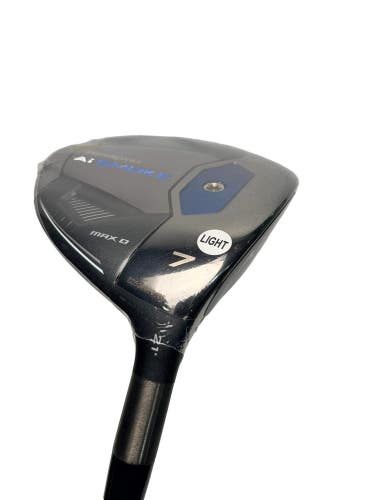Callaway NEW Ai Smoke Max D 7 Wood 21 Cypher Black 50g Senior Flex 42"