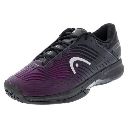 *NIB* WOMEN'S HEAD REVOLT PRO 4.5 CLAY TENNIS/PICKLEBALL SHOES (BLK/PLUM) SZ 10