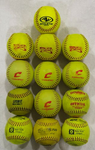 Softball 14 pack 12" (Used)