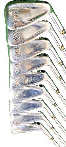 Walter Hagen Haig Ultra Iron Set 2-PW RH Men's Stiff Steel 5i 37.5" New Grips