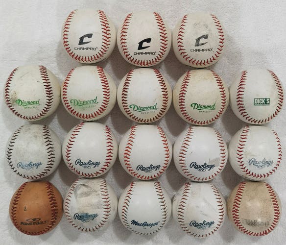 Baseballs (soft)19 Pack  (Used)