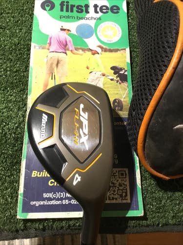 Mizuno JPX FLI-HI 4 Hybrid Regular Fujikura Orochi 65g Graphite Shaft 38.5 VGC