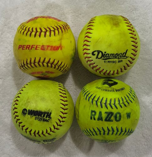 Softball 4 Pack 11" (Used)