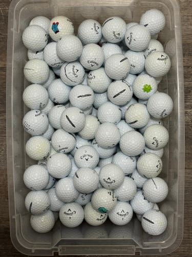 50 Callaway Supersoft Golf Balls - 5A Mint / 4A Near Mint Condition
