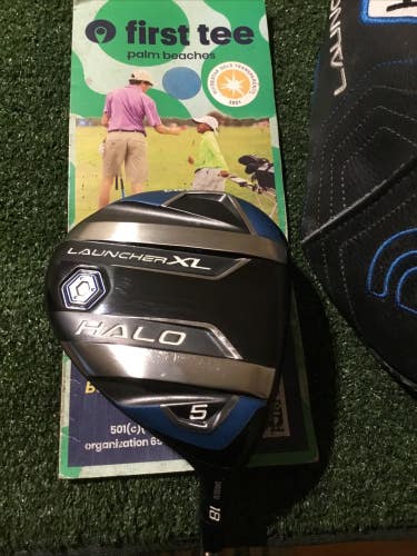 Cleveland Ladies Launcher XL Halo 18* 5 Wood Cypher Fifty Five Graphite *VGC*
