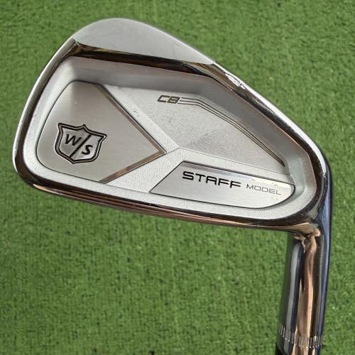 Wilson Staff Model 2021 CB 3 Iron Forged Dynamic Gold R300 Stiff Flex 39.25