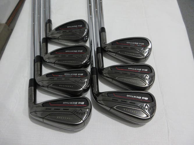 Callaway Big Bertha 23 Iron Set - 4-PW - DG Mid 115 S300 Stiff Flex Steel