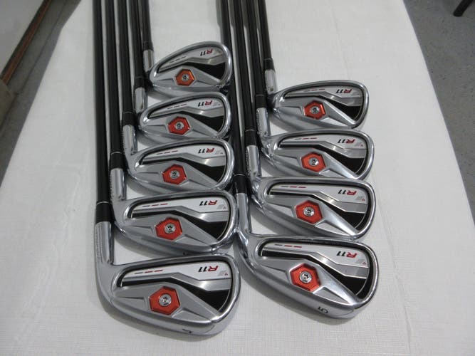 TaylorMade R11 Iron Set - 4-PW, AW, SW - Regular Flex Graphite