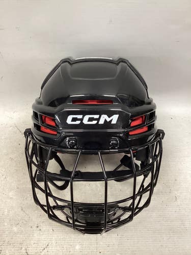 Used CCM FM70 SMALL Helmet Cage Combo Black SM 11851-S000052292