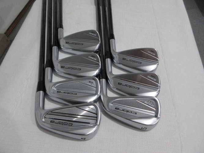 Cobra King Forged Tour CB MB Iron Set - 4-PW - Extra Stiff X Flex Steel - MINT