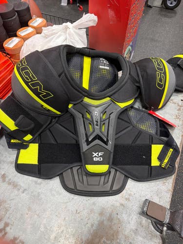 Used CCM TACKS XF 80 Senior Shoulder Pads LG 11337-S000497578