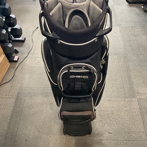 Used Ogio 14 WAY CART BAG Mens Cart Bag Black 11614-S000244525