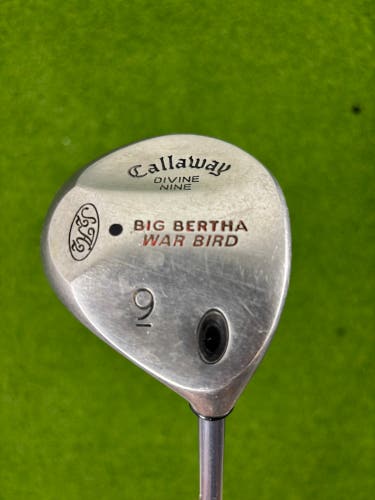 1995 Callaway Big Bertha Warbird Right Handed Fairway Wood Stiff Flex 9 Wood (Used)