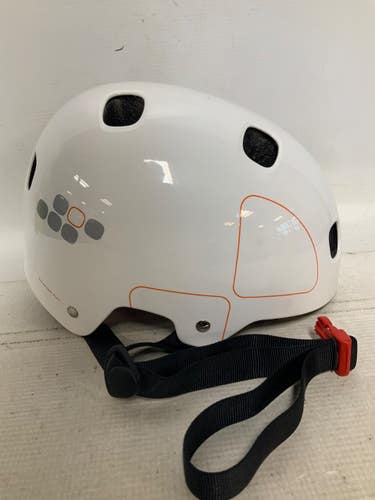 Used POC RECEPTOR FLOW Snowsport Helmet Youth White LG 11823-S000042018