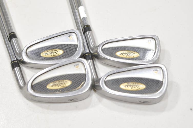 Titleist DCI 822 OS 5-8 Iron Set Regular FCM 5.5 Rifle Flighted Steel #227561