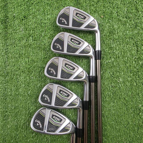 Callaway CF17 Epic Pro Iron Set 6-PW Recoil ES 760 F3 Regular Flex Graphite RH
