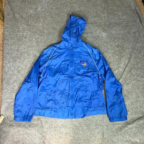 Vintage Minnesota Vikings Mens Jacket Extra Large Blue Windbreaker Champion Top