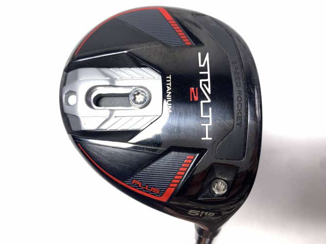 TaylorMade Stealth 2 Plus 5 Fairway Wood 18* Kai'li Blue 75g Stiff RH -3/4''