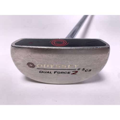 Odyssey Dual Force 2 5 Center Shaft Putter 34.5" SuperStroke Tour 2.0 Mens RH
