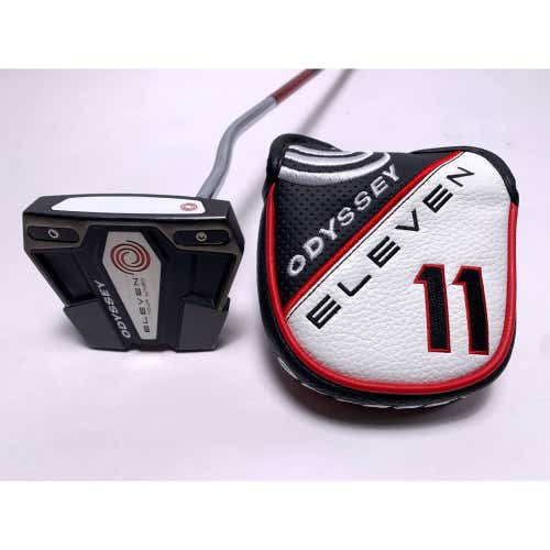 Odyssey Eleven Tour Lined DB Putter 33" Stroke Lab SuperStroke Flatso 1.0 RH