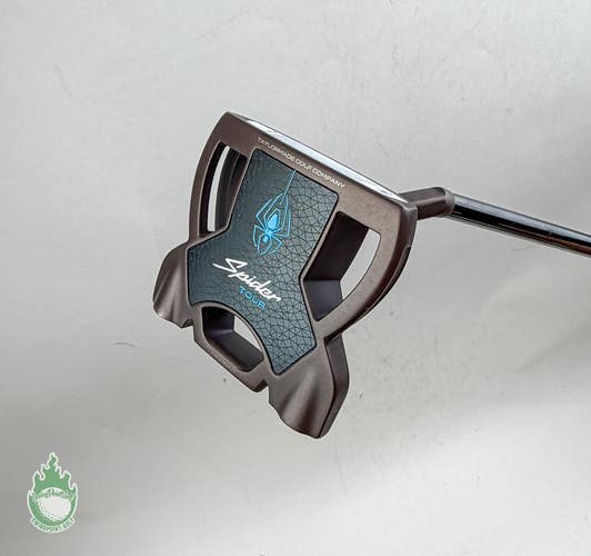 2026 Right Handed TaylorMade Spider Tour 35" Putter Black Steel Golf Club