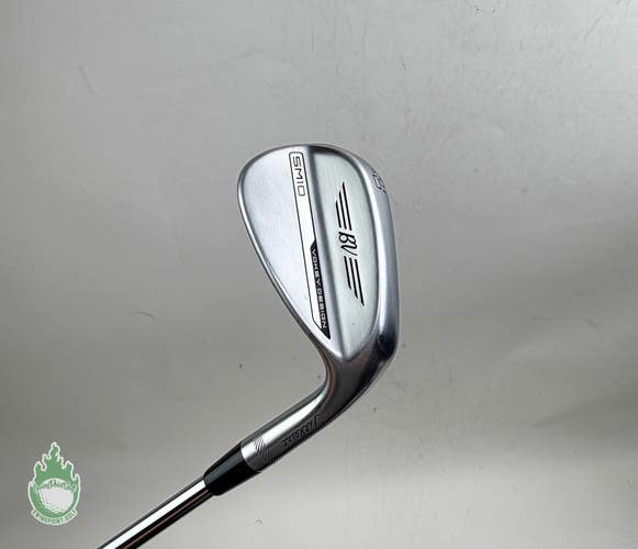 Used RH Titleist Vokey SM10 F Grind Wedge 50*-08 Wedge Flex Steel Golf Club