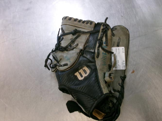 Used Wilson A360 BB/SB Glove RH Throw Black 12 1/2" 11868-S000072160