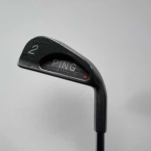 Ping Karsten I Single 2 Iron Orange Dot 2* Flat Stiff Steel Mens RH