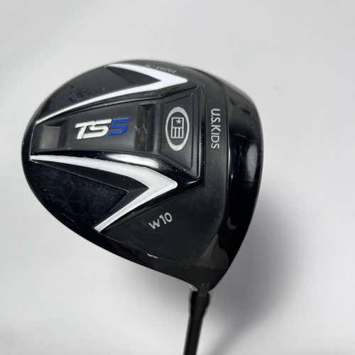 US Kids TS5 W10 Driver 14* TS5 57 Youth Graphite Junior RH Undersize Grip