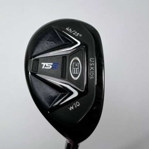 US Kids TS5 Hybrid 4 Hybrid 25* TS5 57" 10g Youth Graphite Junior RH