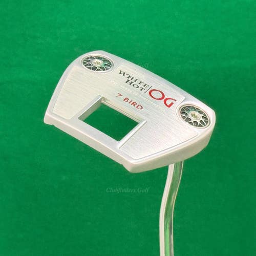 Odyssey White Hot OG 7 Bird 35.25" Double-Bend Mallet SL 70 Red Putter