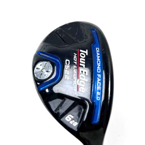 Tour Edge Hot Launch C522 6 Hybrid 28* Mitsubishi Fubuki HL Series Regular RH