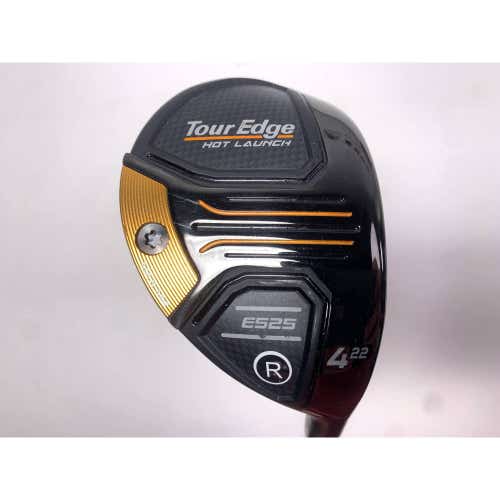 Tour Edge Hot Launch E525 4 Hybrid 22* UST Mamiya Helium 55g Regular RH