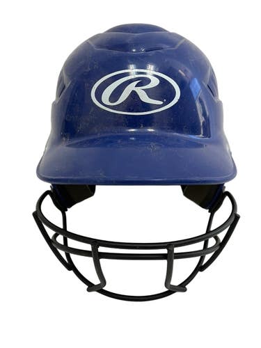 Used Rawlings RCFH OS Batting Helmet w/Mask 11692-S000157776