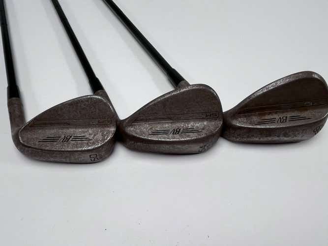 Titleist Vokey SM10 Raw Wedge Set 50* 8 | 54* 10 | 58* 4 DG S400 Black Stiff RH