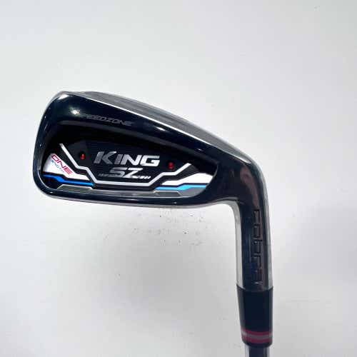 Cobra KING SpeedZone One Length Single 6 Iron NS Pro Zelos 7 70g Regular RH 38"