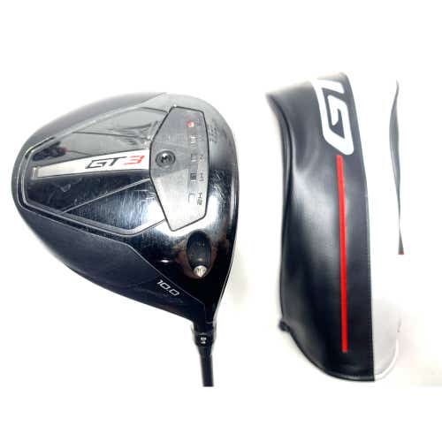 Titleist GT3 Driver 10* Project X Titan Black 6.0 60g Stiff Graphite Mens RH HC
