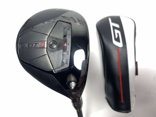 Titleist GT3 3 Fairway Wood 15* HZRDUS Smoke 6.0 Black 70g Stiff RH HC -1/2''