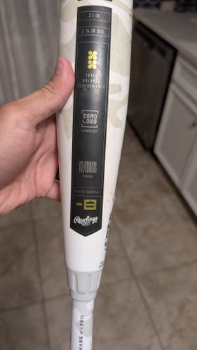 2024 Rawlings Icon Composite USSSA Certified Bat (-8) 23 oz 31" (Used)