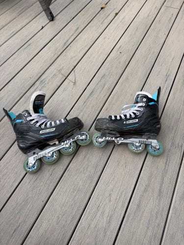 Bauer RSX Inline Skates Regular Width Size 8 (Used)