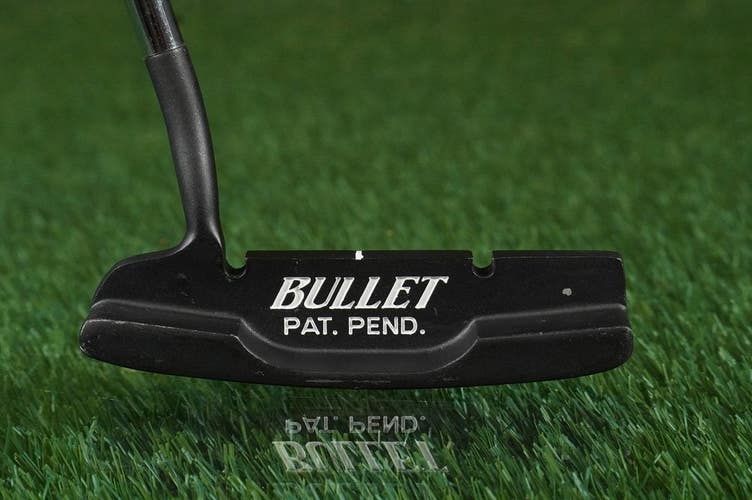 Bullet GA-5 George Archer Putter Black Blade Milled Face 35" Bullet Pistol RH