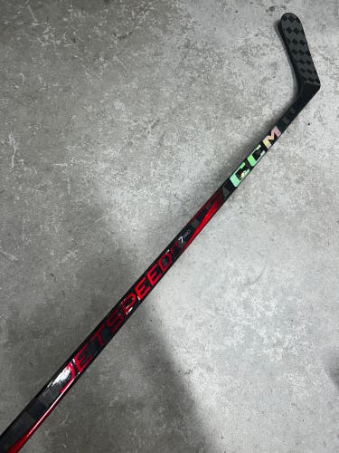 70 Flex P29 Senior CCM Jetspeed FT7 Pro Left Hand Hockey Stick Pro Stock (Used)