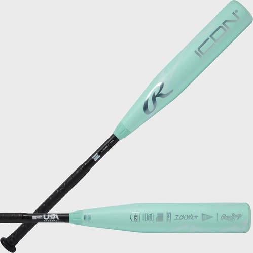 NEW - 2026 Rawlings Icon Composite USABat Certified Bat (-10) 19 oz 29"
